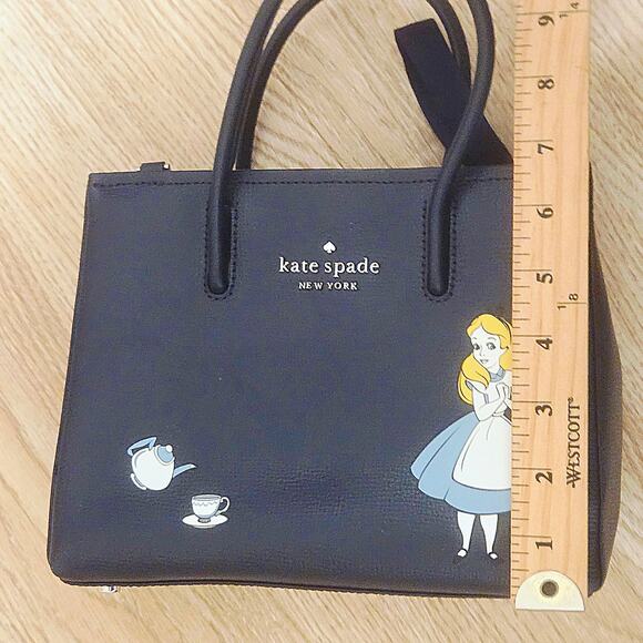 Disney x Kate Spade New York Alice in Wonderland Shopper Crossbody Purse  Bag - Picture 5 of 12